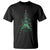 Joyeux Noel Eiffel Tower Christmas Tree T Shirt TS09 Black Print Your Wear