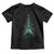 Joyeux Noel Eiffel Tower Christmas Tree Toddler T Shirt TS09 Black Print Your Wear