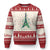 Joyeux Noel Eiffel Tower Christmas Tree Ugly Christmas Sweater TS09 Red Print Your Wear