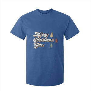 Funny Merry Christmas Yinz Pittsburgh T Shirt For Kid TS09 Royal Blue Print Your Wear