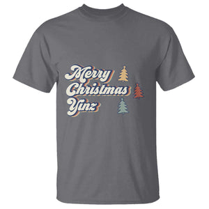 Funny Merry Christmas Yinz Pittsburgh T Shirt TS09 Charcoal Print Your Wear