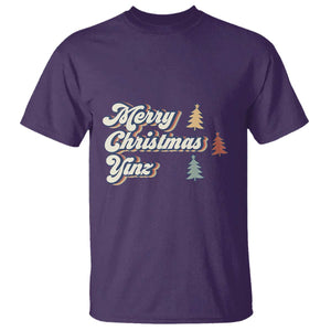 Funny Merry Christmas Yinz Pittsburgh T Shirt TS09 Purple Print Your Wear