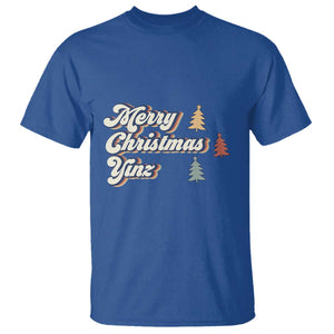 Funny Merry Christmas Yinz Pittsburgh T Shirt TS09 Royal Blue Print Your Wear