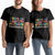 Valentine's Day Couple Matching T Shirt I Have An Awesome Boyfriend Ugly Heart Retro Groovy TS09 Black Print Your Wear