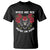 Valentine's Day T Shirt Roses are Red Inside I'm Dead Skeleton Heart Shape TS09 Black Printyourwear