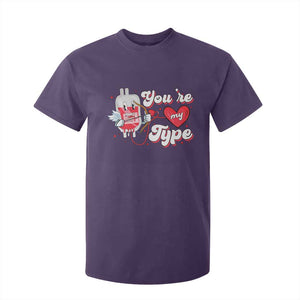 Valentine's Day T Shirt For Kid You're My Type Medical Pun Blood Nurse TS09 Purple Print Your Wear