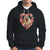 Valentine's Day Hoodie My Valentine Is Pug Cute Pet Dog Rose Heart Shape TS09 Black Printyourwear