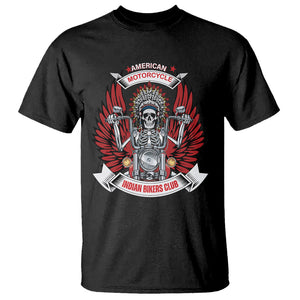 Motorcycle Rider T Shirt American Indian Biker Club TS09 Black Printyourwear