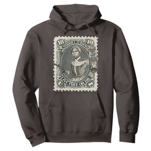 Harriet Tubman Hoodie Live Free Or Die Black History TS09 Dark Chocolate Print Your Wear