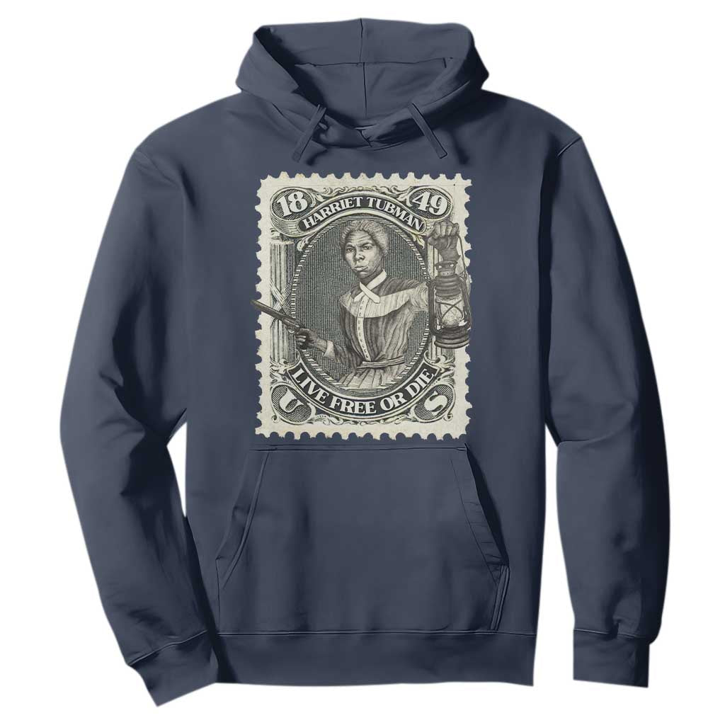 Harriet Tubman Hoodie Live Free Or Die Black History TS09 Navy Print Your Wear