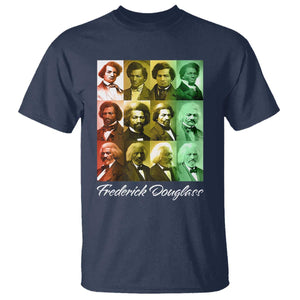 Life Of Frederick Douglass T Shirt Black History Month TS09 Navy Print Your Wear