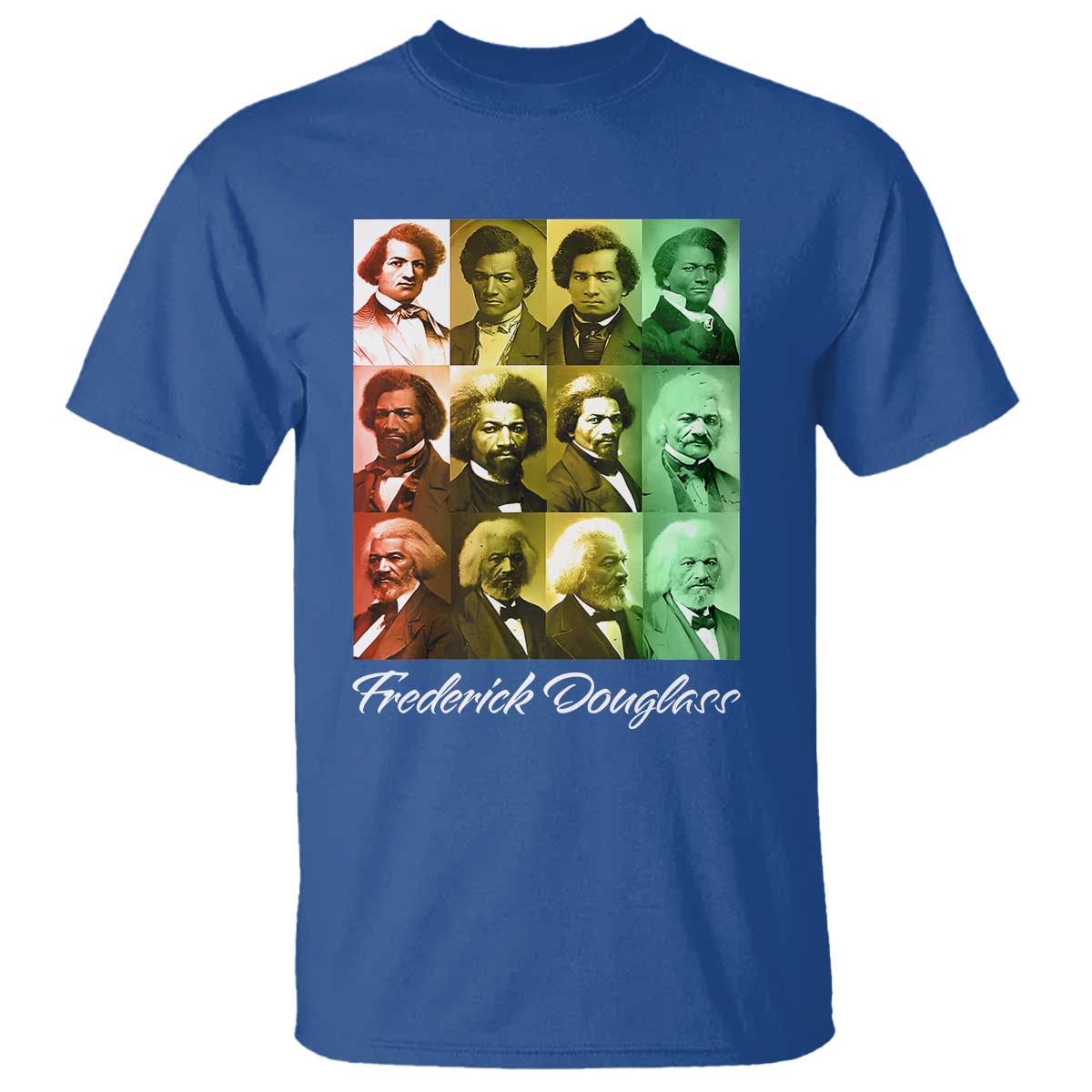 Life Of Frederick Douglass T Shirt Black History Month TS09 Royal Blue Print Your Wear