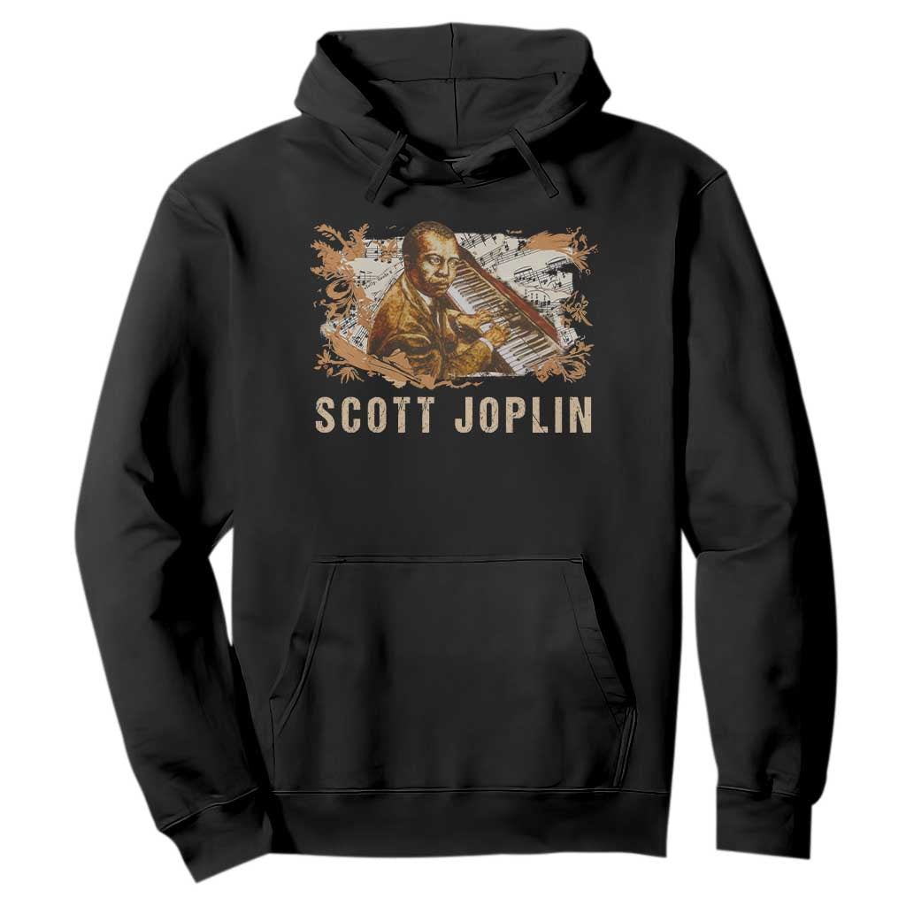 Scott Joplin Hoodie Afro Classical Music Composer Black History TS09 Black Print Your Wear