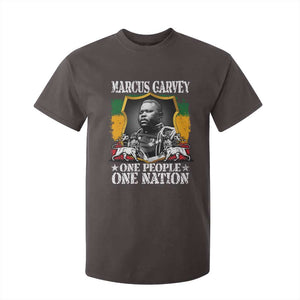 Marcus Garvey T Shirt For Kid One People One Nation Jamaica Legends Rasta TS09 Dark Chocolate Print Your Wear