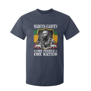 Marcus Garvey T Shirt For Kid One People One Nation Jamaica Legends Rasta TS09 Navy Print Your Wear