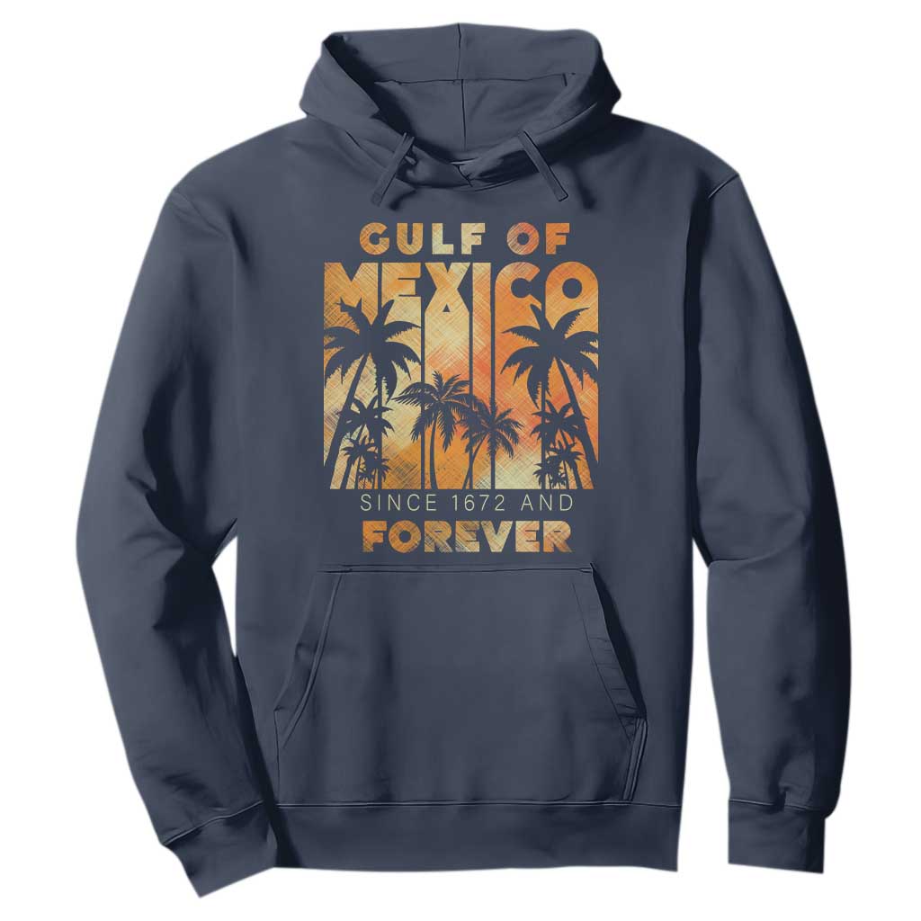 Gulf Of Mexico Hoodie Since 1672 And Forever TS09 Navy Print Your Wear