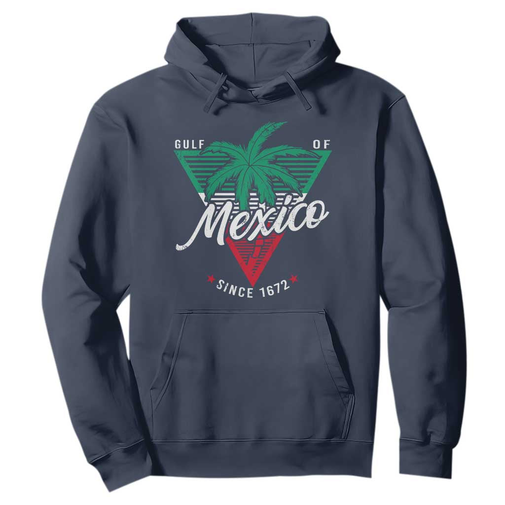 Gulf Of Mexico Since 1672 Hoodie TS09 Navy Print Your Wear
