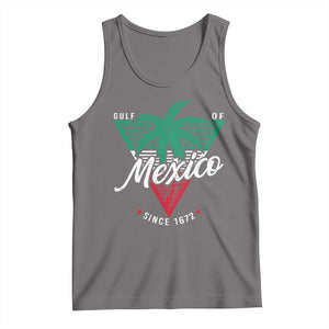 Gulf Of Mexico Since 1672 Tank Top TS09 Deep Heather Print Your Wear