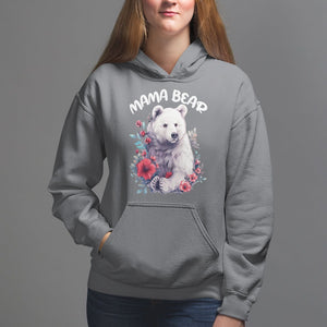 Mother's Day Mama Bear Best Mom Hoodie TS09 Charcoal Printyourwear