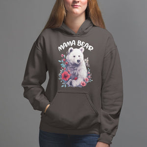 Mother's Day Mama Bear Best Mom Hoodie TS09 Dark Chocolate Printyourwear