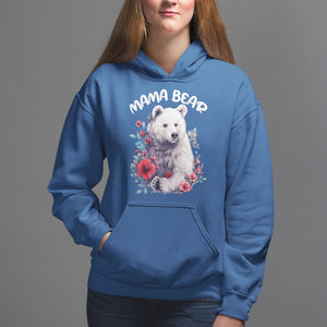 Mother's Day Mama Bear Best Mom Hoodie TS09 Royal Blue Printyourwear