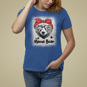 Mother's Day T Shirt For Women Don't Mess With Mama Bear Sunglasses TS09 Royal Blue Printyourwear