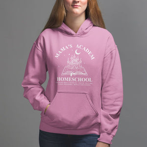 Mother's Day Hoodie Mama's Academy Homeschool Cute Stay At Home Mom TS09 Azalea Printyourwear