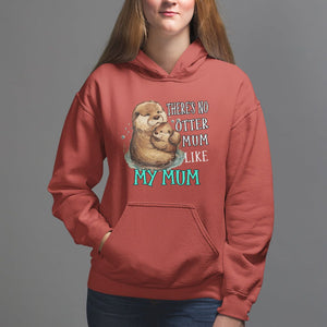 Mother's Day Hoodie There's No Otter Mum Like My Mum TS09 Red Printyourwear