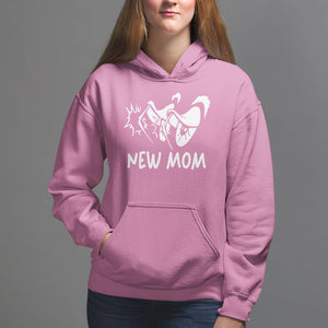 Mother's Day Hoodie New Mom Funny Eyes Need More Sleep TS09 Azalea Printyourwear