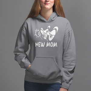 Mother's Day Hoodie New Mom Funny Eyes Need More Sleep TS09 Charcoal Printyourwear