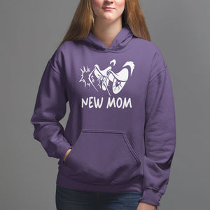 Mother's Day Hoodie New Mom Funny Eyes Need More Sleep TS09 Purple Printyourwear