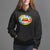 Mother's Day Super Mom Comic Hoodie TS09 Black Printyourwear