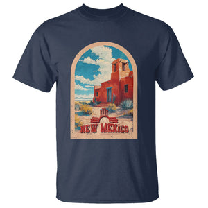 USA Outdoor Vintage New Mexico T Shirt TS09 Navy Print Your Wear