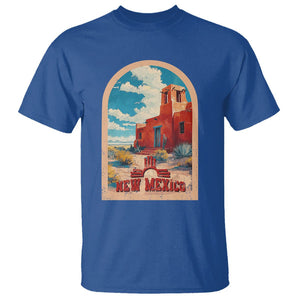 USA Outdoor Vintage New Mexico T Shirt TS09 Royal Blue Print Your Wear