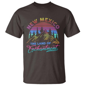 New Mexico T Shirt The Land Of Enchantment USA Outdoor TS09 Dark Chocolate Print Your Wear