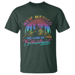 New Mexico T Shirt The Land Of Enchantment USA Outdoor TS09 Dark Forest Green Print Your Wear