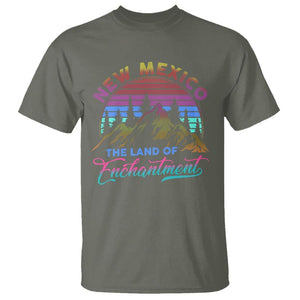 New Mexico T Shirt The Land Of Enchantment USA Outdoor TS09 Military Green Print Your Wear