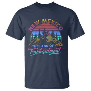 New Mexico T Shirt The Land Of Enchantment USA Outdoor TS09 Navy Print Your Wear