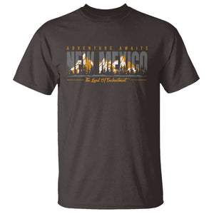 New Mexico T Shirt Adventure Awaits The Land Of Enchantment USA Outdoor TS09 Dark Chocolate Print Your Wear