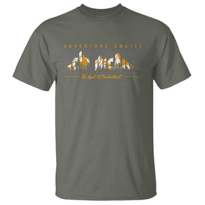 New Mexico T Shirt Adventure Awaits The Land Of Enchantment USA Outdoor TS09 Military Green Print Your Wear