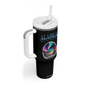 Alaska Aurora Tumbler With Handle The Last Frontier Polar Bear TS09 Print Your Wear