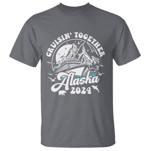 Cruisin' Together Alaska 2024 Cruise Trip T Shirt TS09 Charcoal Print Your Wear