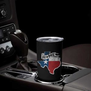 Texas Home State Map Distressed Flag Tumbler Cup TS09 Print Your Wear