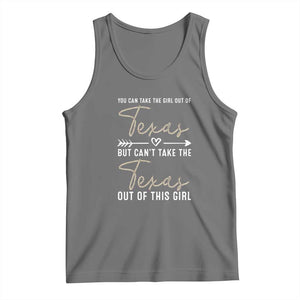 Can't Take The Texas Out Of This Girl Tank Top TS09 Black Heather Print Your Wear