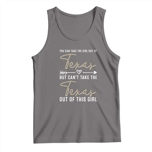 Can't Take The Texas Out Of This Girl Tank Top TS09 Deep Heather Print Your Wear