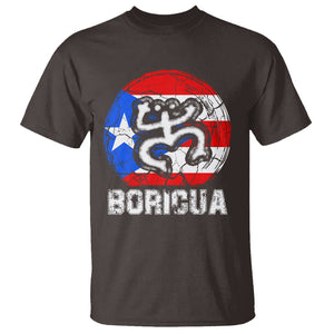 Puerto Rico Boricua Coqui T Shirt TS09 Dark Chocolate Print Your Wear