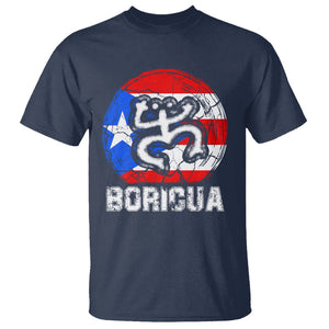 Puerto Rico Boricua Coqui T Shirt TS09 Navy Print Your Wear