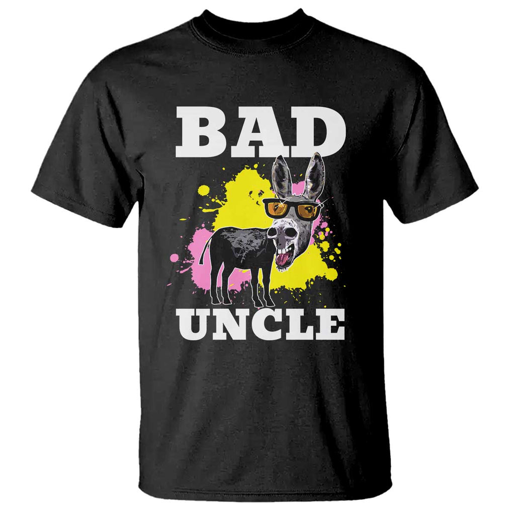 Funny BADASS Uncle Pun T Shirt TS09 Black Print Your Wear