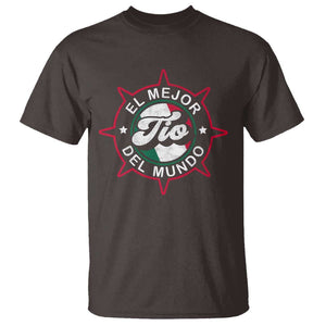 Mexican Uncle T Shirt El Mejor To Del Mundo TS09 Dark Chocolate Print Your Wear