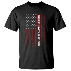 Best Uncle Ever US Flag Uncle's Day T Shirt TS09 Black Print Your Wear